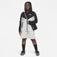 Nike Sportswear Tech Fleece Big дитячі (для хлопчиків) Full-Zip Толстовка з капюшоном (Extended Size) колір сірий