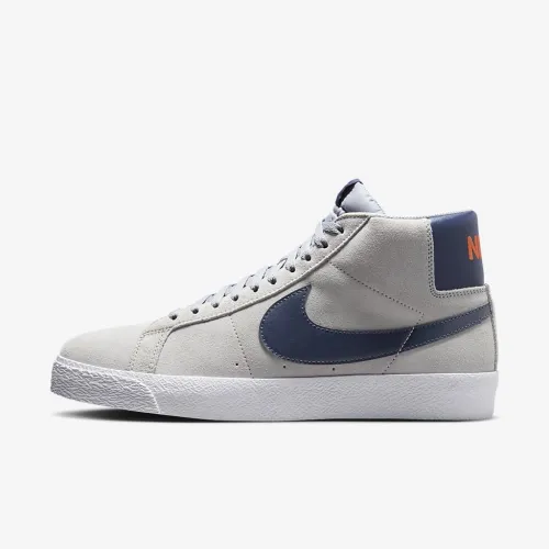 Nike SB Zoom Blazer Mid Skate Кросівки колір сірий