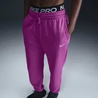 Nike Sportswear Phoenix Fleece женская С высокой Талией оверсайз Sweatpants цвет фиолетовый
