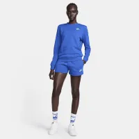 Nike Sportswear Club Fleece женская Crew-Neck свитшот синий