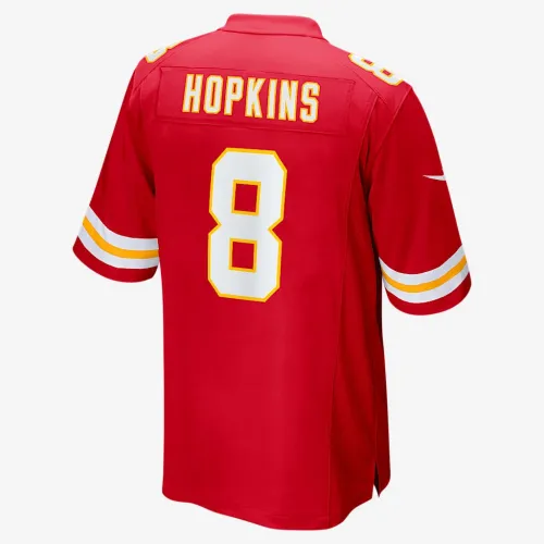 DeAndre Hopkins Kansas City Chiefs Super Bowl LIX мужские Nike NFL Game Jersey цвет красный