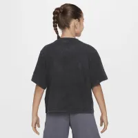 Nike Sportswear Big детские (Girls') футболка цвет черный