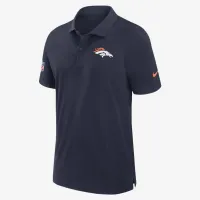 Denver Broncos Sideline чоловічі Nike Dri-FIT NFL Polo блакитний