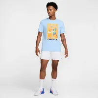 NikeCourt чоловічі Dri-FIT Tennis футболка блакитний