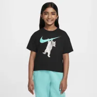 Nike Sportswear Big дитячі (Girls') футболка колір чорний