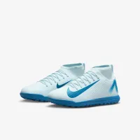 Nike Jr. Mercurial Superfly 10 Club Little/Big детские TF High-Top Soccer Кроссовки синий