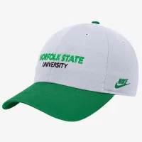 Norfolk State Nike College Adjustable Cap цвет белый