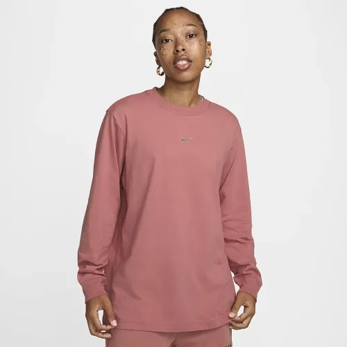 Nike Sportswear жіноча Loose Long-Sleeve футболка Pink