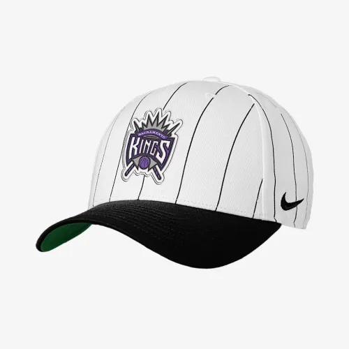 Sacramento Kings Rise Hardwood Classics Nike NBA Adjustable Cap цвет белый