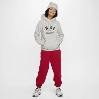 Nike Big дитячі Wrestling Pullover Толстовка з капюшоном колір сірий