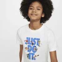 Nike Sportswear Big дитячі футболка колір білий