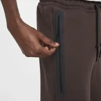 Nike Sportswear Tech Fleece мужские шорты цвет коричневый