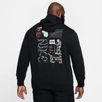 Nike Club мужские French Terry Толстовка с капюшоном цвет черный