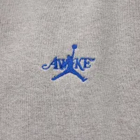 Nike Jordan x Awake NY чоловічі Fleece Толстовка з капюшоном колір сірий