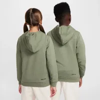 Nike Standard Issue Big детские Dri-FIT Fleece баскетбольные Толстовка с капюшоном цвет зеленый