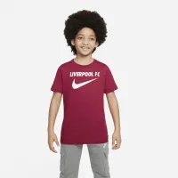 Nike Liverpool FC Swoosh Big Kids' Soccer T-Shirt Red