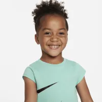 Nike Swooshfetti Logo Tee Toddler футболка колір зелений