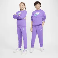 Nike Sportswear Big дитячі Tracksuit колір фіолетовий