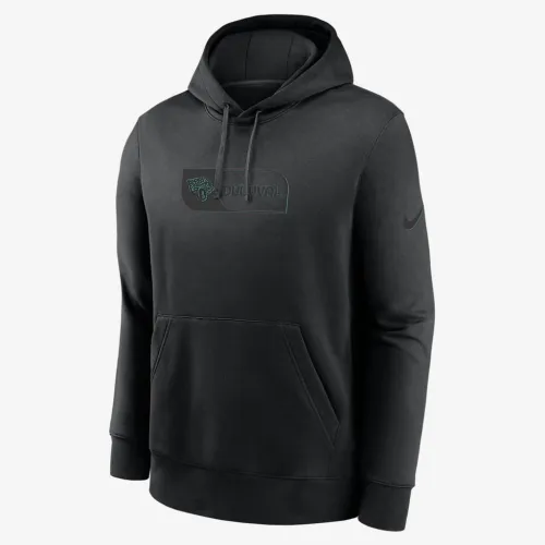 Jacksonville Jaguars Edge чоловічі Nike NFL Pullover Толстовка з капюшоном колір чорний
