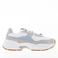 Кросівки Tommy Hilfiger Chunky Feminine Runner Hardware FW0FW07703-PQT - біло-сірі