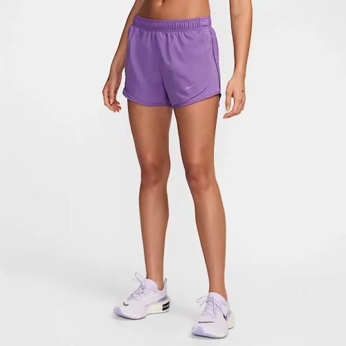 Nike Tempo женская Brief-Lined Running шорты цвет фиолетовый