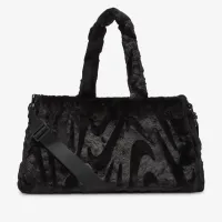 Nike Sportswear Faux Fur Tote (10L) колір чорний