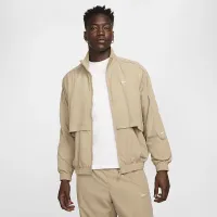 Nike Sportswear Solo Swoosh чоловічі Woven Track Куртка колір коричневий