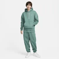 Nike Solo Swoosh чоловічі Fleece Pullover Толстовка з капюшоном колір зелений