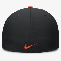 Baltimore Orioles True мужские Nike Dri-FIT MLB Fitted Hat цвет черный
