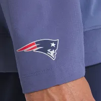 New England Patriots Rivalries Collection Sideline Anorak чоловічі Nike NFL 1/2-Zip Hooded Куртка блакитний