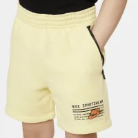 Nike Sportswear Paint Your Future Toddler French Terry шорти Yellow