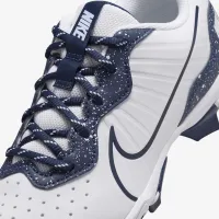 Nike Alpha Huarache 4 Keystone Little/Big дитячі бейсбольні бутси колір білий