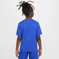 Nike Multi Big детские (для мальчиков) Dri-FIT Top синий