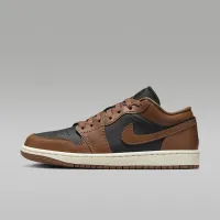 Nike Air Jordan 1 Low жіноча Кросівки колір чорний
