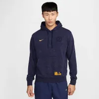 Inter Milan Club Third мужские Nike Soccer French Terry Pullover Толстовка с капюшоном синий