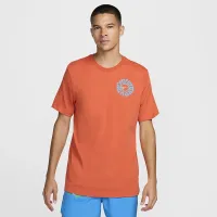 Nike мужские Dri-FIT Running футболка Orange