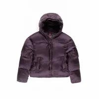 Куртка Alpha Industries Cloud Puffer Bomber 148006719 - фіолетова
