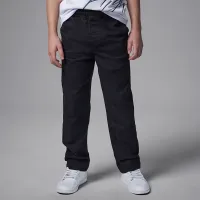 Nike Jordan Essentials Big дитячі Woven Pants колір чорний