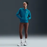 Nike Sportswear Club Fleece жіноча Pullover Толстовка з капюшоном блакитний