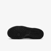 Nike Dunk Low Big детские Кроссовки цвет черный