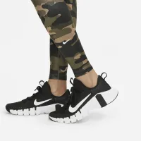 Nike One женская Mid-Rise Camo лосины цвет зеленый