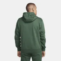 Nike Club Fleece мужские Patch Pullover Толстовка с капюшоном цвет зеленый
