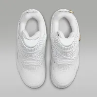 Nike Air Jordan 4 Net женская Кроссовки цвет белый