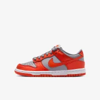 Nike Dunk Low Big детские Кроссовки цвет серый