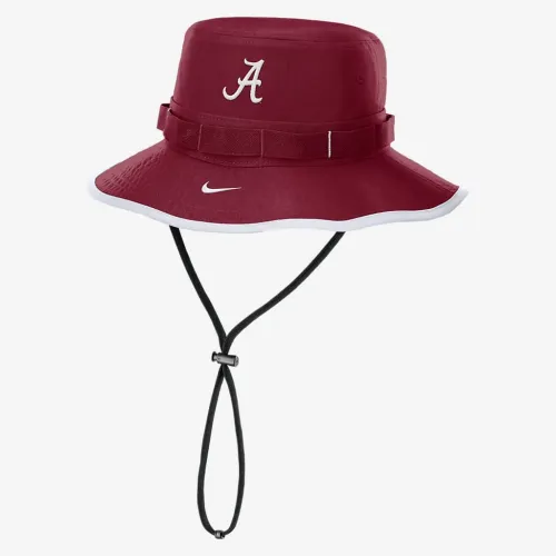 Alabama Crimson Tide On-Field Apex Boonie мужские Nike Dri-FIT College Bucket Hat цвет красный