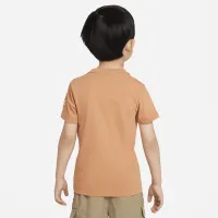 Nike Retro Sportswear Toddler Graphic футболка колір коричневий