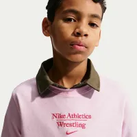 Nike Wrestling Big Kid's футболка Pink
