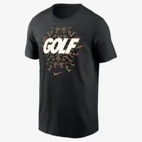 Nike мужские Dri-FIT для гольфа футболка цвет черный