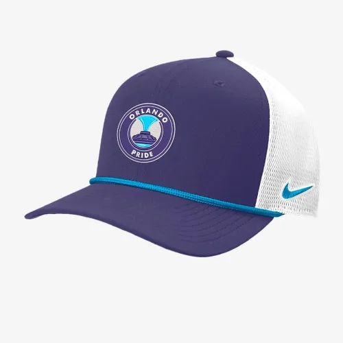 Orlando Pride Nike NWSL Trucker Cap колір фіолетовий