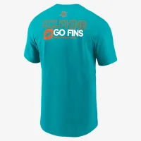 Miami Dolphins Team Outline Essential футболка чоловічі Nike NFL футболка колір зелений